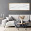 «White Abstract Elegant Minimalist», reproduction sur toile-98042450-111176196