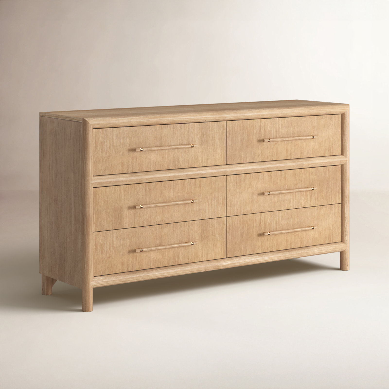 Colleen 66" Acacia Double Dresser, Natural