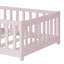 Lit pour enfant avec plateforme de sécurité et porte pour chambres à coucher-13073864-13073860