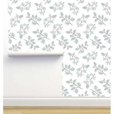 Neritan Peel & Stick Floral Wallpaper