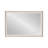 Carriere Rectangle Textured Linen Bathroom Wall Mirror-1531441476