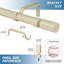 Airius Adjustable 1'' Single Curtain Rod-2079675304-2029973466