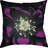 Abstract Floral Floral Throw Pillow-21725609-21725608