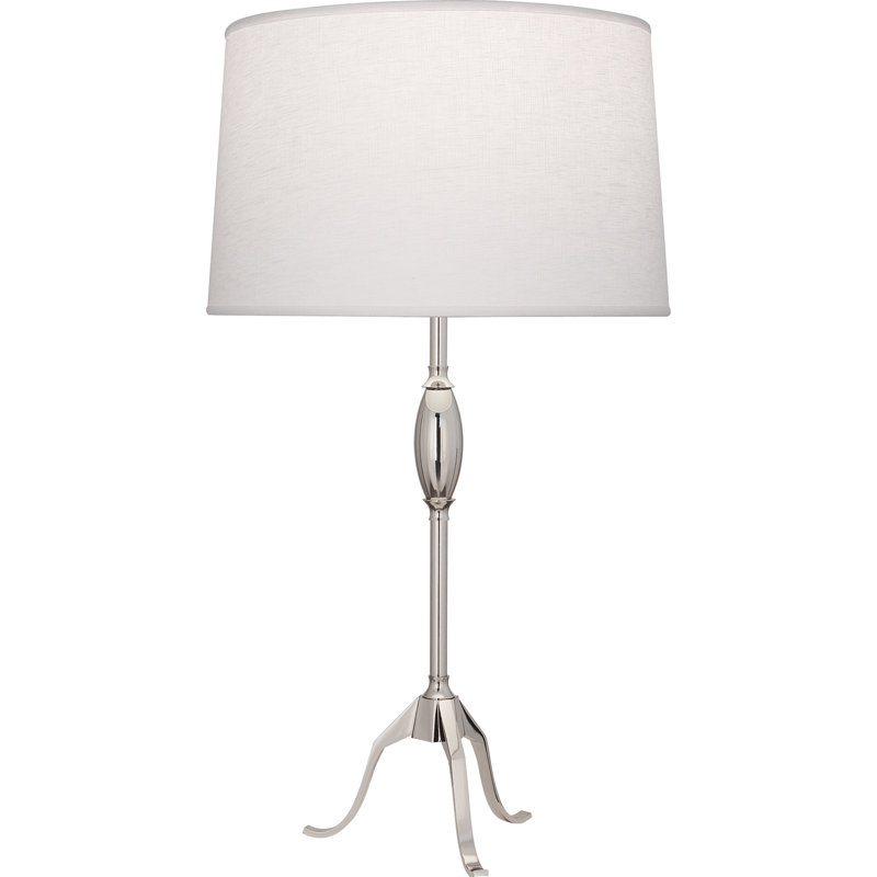Grace Tripod Table Lamp, Polished Nickel