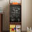 Simple And Rotatable Solid Wood Bookcase