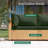 8-Piece Rattan Patio Conversation Set with Cushions and 56-Inch Outdoor Fire Pit Table-214959113