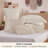 Bedsure King Tufted Boho Comforter Set – Beige, 5-Piece Geometric Design Comforter Set-125465504-125465509