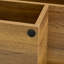 Meuble télé modulaire extensible, console multimédia en bois rustique avec casiers de rangement ouverts, centre de divertissement combiné Freestyle, meuble télé réglable pour le salon