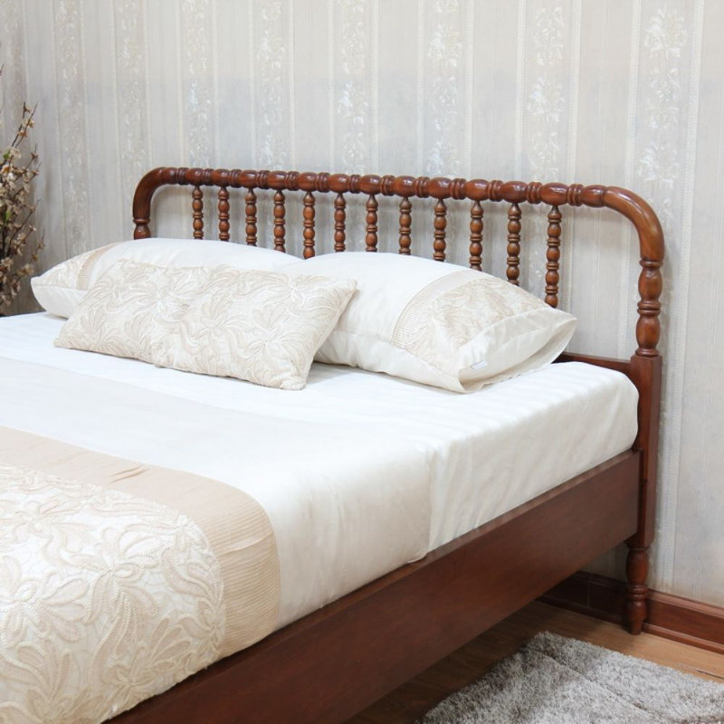 Koeller Solid Wood Bed, Kingsize (5')