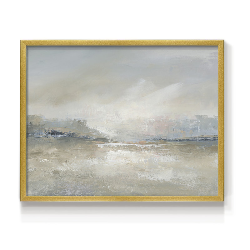 Horizon Haze -Framed Print - Restickable, 8" H x 10" W