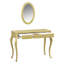 Meuble-lavabo de luxe avec miroir ovale-1456841688