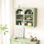 Armoire murale de 26,94 po de style moderne avec trois portes de rangement pour le vestibule, le salon, la salle de bain et la salle à manger-121047767