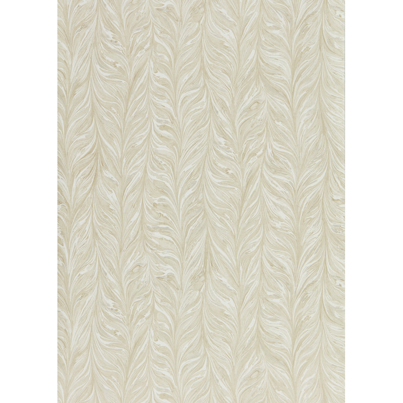 Ebru II Wallpaper, Pale Gold