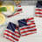 Liberty Flag 4-Pack Tumbled Tile Stone Coasters