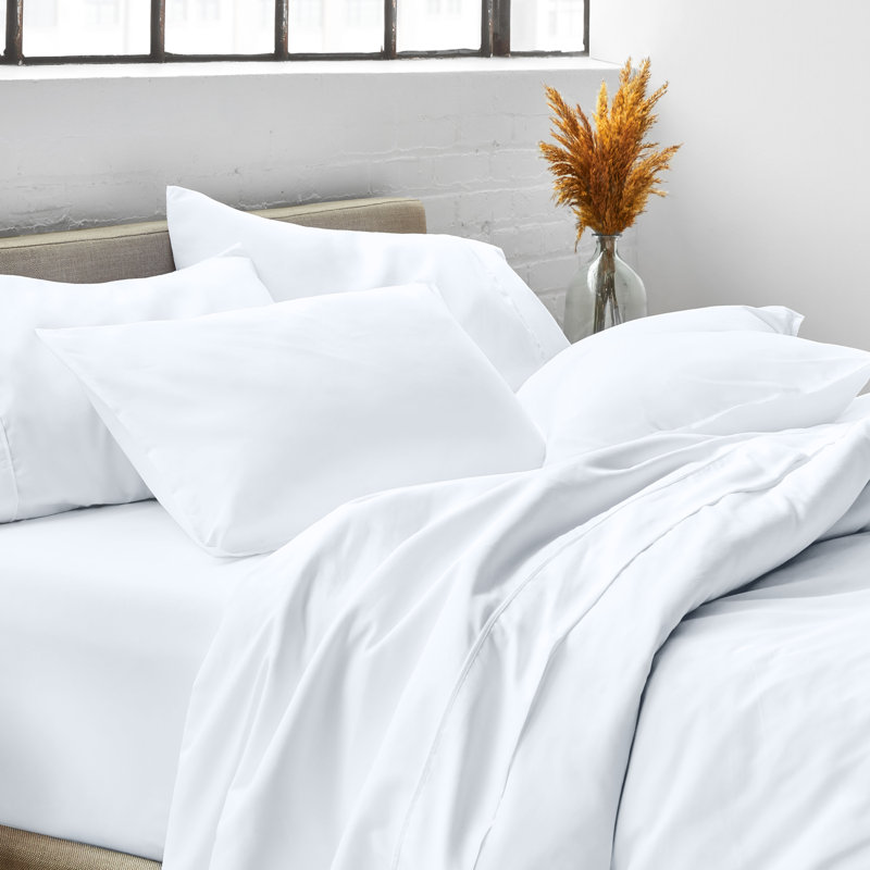 Ultra-Soft Pillow Sham Set, King, White