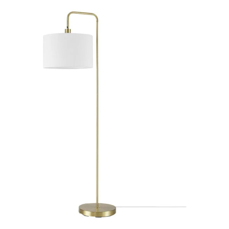 Minimalist Brass Floor Lamp