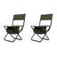 Chaise d'extérieur pliante 2 pièces avec sac de rangement (chaise incluse seulement)-2022720451