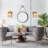 On-trend Hanging Round Mirror
