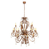 54" Wide Serratina 20 Light Chandelier