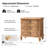 Arelys 26"W Carved Fronts 3-Drawer Traditional End Table with Charge Station USB Ports Set of 2-114543662