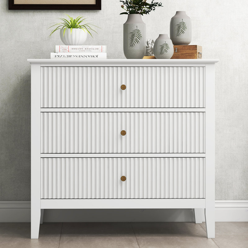 3 Drawer 80cm W Dresser