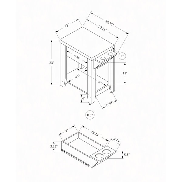 Dimensions du produit