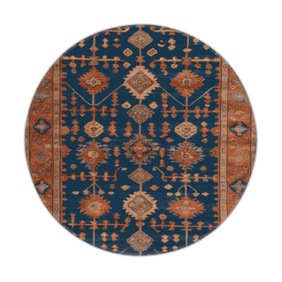 Tapis turc intérieur et extérieur brun
