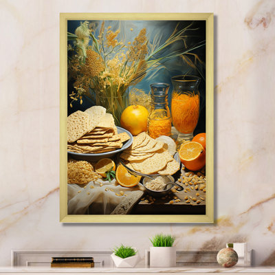 Judaïsme Matzah, fête de la Pâque sur toile