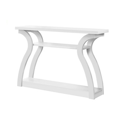 Accent Table, Console, Entryway, Narrow, Sofa, Living Room, Bedroom, Laminate, Contemporary, Modern by Ebern Designs