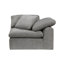 Canapé modulaire en lin avec repose-pieds Naveen