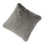 Ensemble de coussins décoratifs en polyester gris 4 po, 20 po Difi