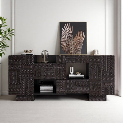 Italian-style Light Luxury Telescopic Cabinet