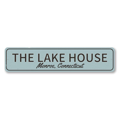 Panneau en aluminium The Lake House