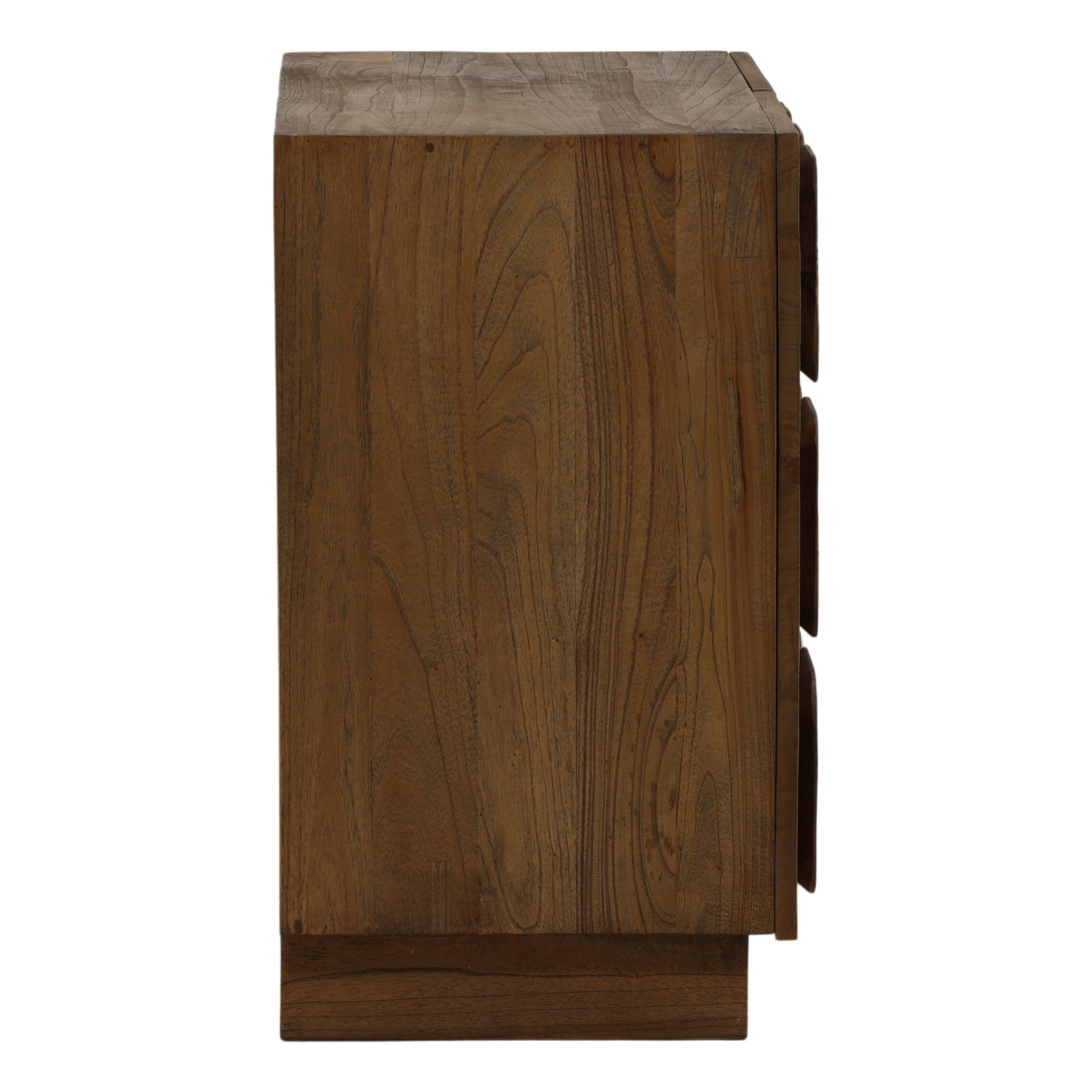 Eastwood Solid Wood Storage Cabinet, 31.8" H x 36.2" W x 18.5" D, Brown