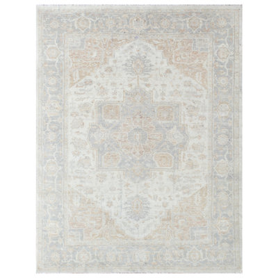 One-of-a-Kind Hand-Knotted Heirloom Horizon Wool Rug