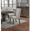 Chaises d'appoint traditionnelles 2Pc rembourrées
