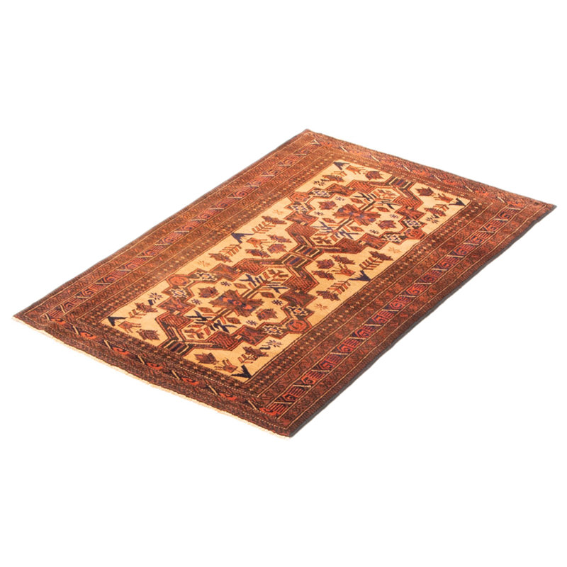 Teimani Beige Rug 2'10" x 4'4"