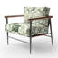 Chaise d'appoint Country Farmhouse - Meadows Quilt Green