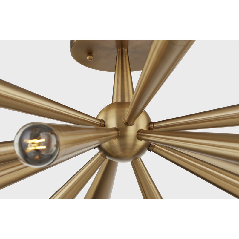 Keanu 30.25" 12-Light Flush Mount