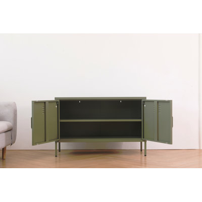 Une armoire de rangement en métal multifonctionnelle