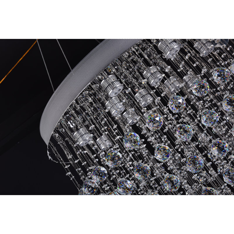 Nicollet 12 - Light Dimmable Tiered Chandelier