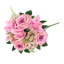 Arrangement boule de neige artificielle orchidée rose-134995751