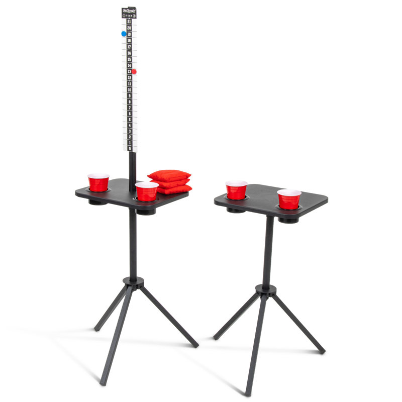 GoSports ScoreCaddy, ensemble de 2 tables de pointage toutes saisons avec porte-gobelets