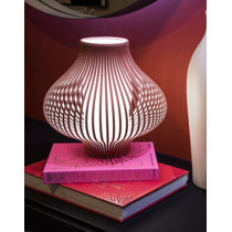 Red orange table lamp stock image. Image of metal, shadow - 264448819