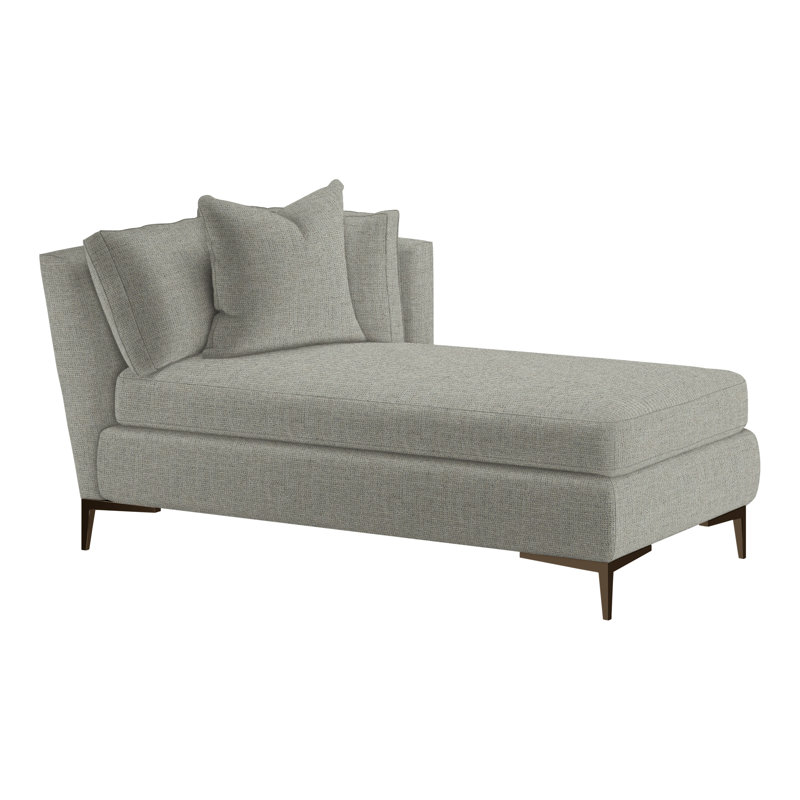 Aiden Chaise Lounge, Antique Bronze, Right Hand Facing, Perigold Rest Meadow
