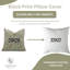 Housse de coussin en lin de qualité supérieure Fab Divine, Modern Home Accent, Kundanvan-110772225-110772215