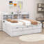 Lit plateforme en bois avec 3 tiroirs Ephinne-361747497-361747498