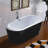 67.7" x 32.3" Freestanding Soaking Bathtub
