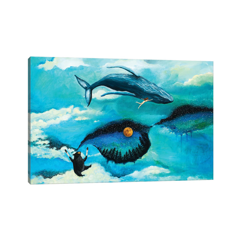 That Summer In Alaska by Jahna Vashti - Wrapped Canvas Painting, 66.04 cm H x 45.72 cm W