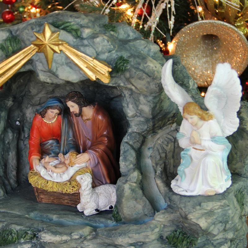 Fontaine de Noël 18,5 po